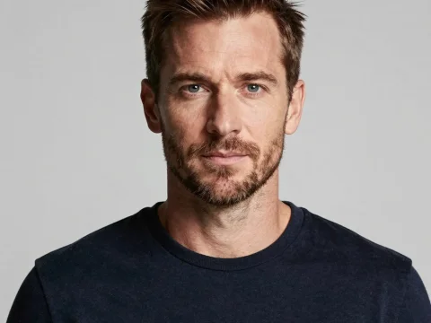 Portrait of a Confident Man with Casual Style