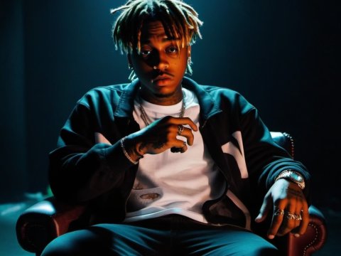 Portrait of a Young Man with Dreadlocks in Moody Lighting