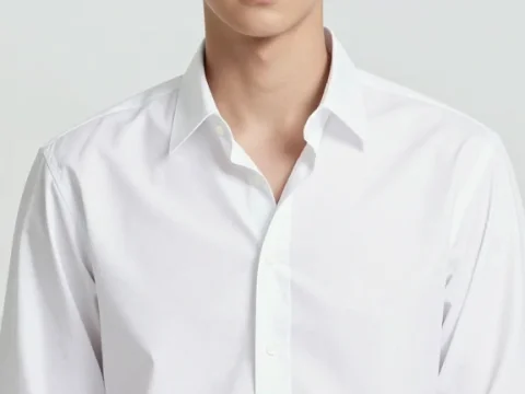Portrait of Young Man in White Shirt