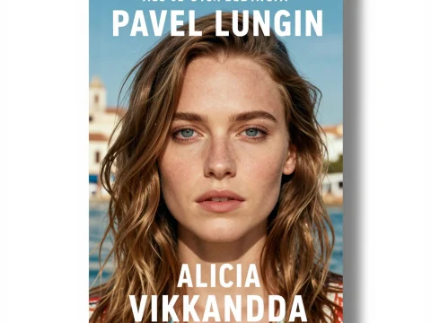 Portrait of Young Woman with Natural Look in Outdoor Setting