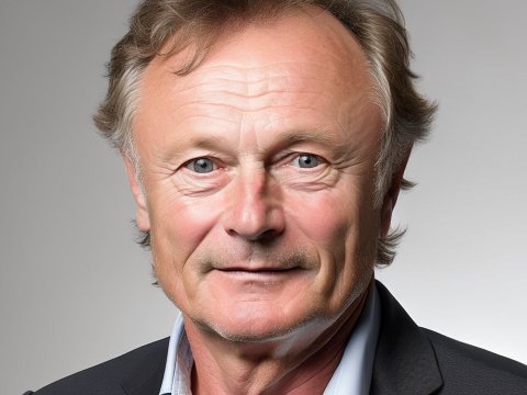 Professional Portrait of Mature Man in Suit