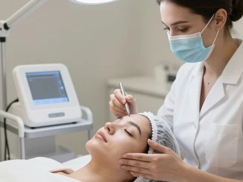 Professional Skin Treatment in Modern Clinic