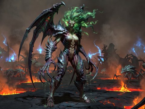 Queen of Blades - StarCraft 2 Character Art