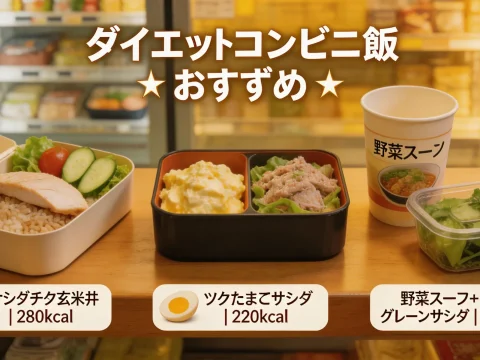 Recommended Diet Convenience Store Meals with Calories