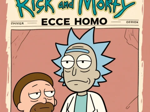 Rick and Morty Inspired Ecce Homo Poster