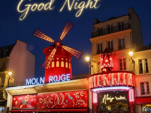 Romantic Night at the Iconic Moulin Rouge in Paris