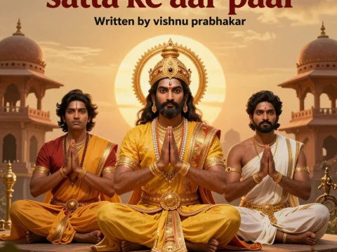 Satta Ke Aar Paar - Indian Historical Drama Poster