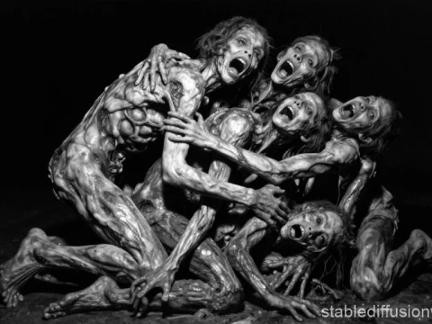 Screaming Flesh Mound Horror