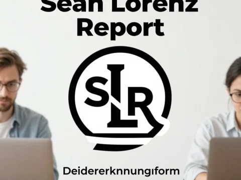 Sean Lorenz Report Logo with Professionals Working