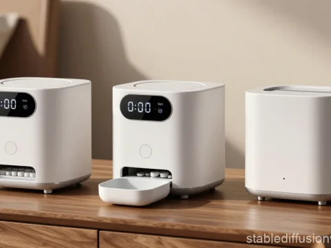 Smart Pill Roller Dispenser with Digital Timer Display