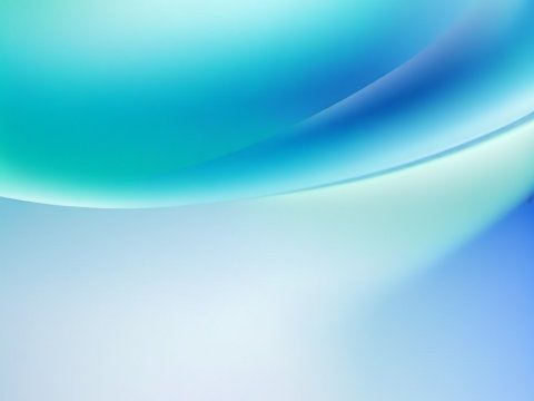 Smooth Blue and Green Abstract Gradient