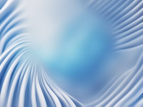 Smooth Blue and White Abstract Wave Gradient
