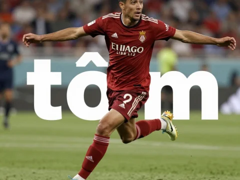 Soccer Player in Action on the Field