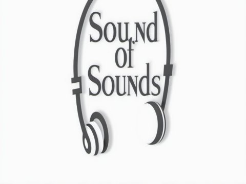 Sound of Sounds Headphone Logo Design
