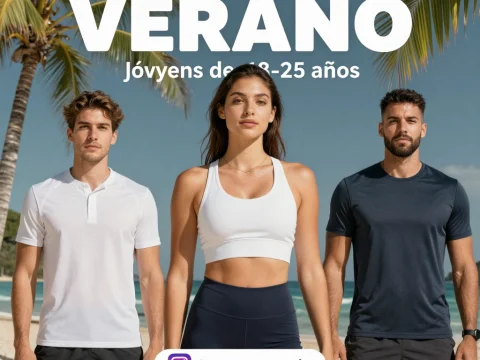 Summer Sportswear Campaign for Youth Ages 18-25