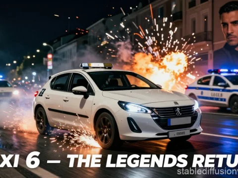 Taxi 6 - The Legends Return Cinematic Thriller Scene
