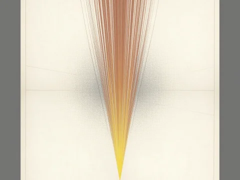 Technical Modernist Laser Target Diagram