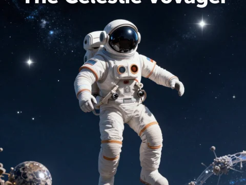 The Celestie Voyager Astronaut in Deep Space