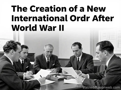 The Creation of a New International Order After World War II