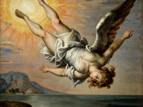 The Fall of Icarus from Greek Mythology