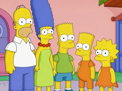 The Simpsons Family Portrait