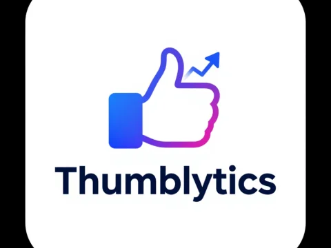Thumbs Up Icon with Growth Arrow for Thumblytics