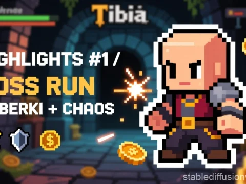 Tibia Pixel Art Boss Run Highlights Thumbnail