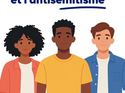 Together Against Racism and Antisemitism - Educational Week Poster