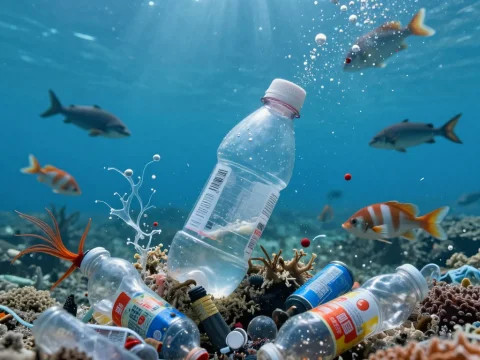 Underwater Plastic Pollution Devastating Marine Life