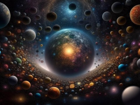 Vast Cosmic Array of Planets and Stars