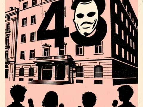 Via Laietana 43 Theatre Festival Poster