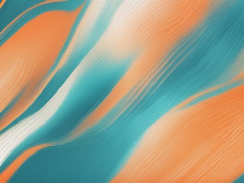 Vibrant Grainy Gradient Abstract Waves
