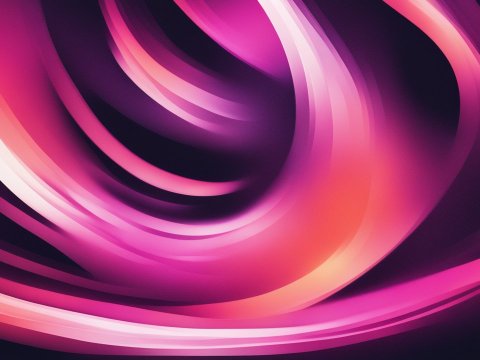 Vibrant Pink and Purple Abstract Swirls