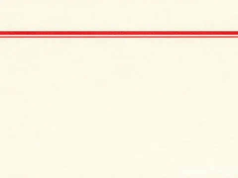 Vintage Document Background with Red Border