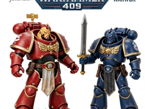 Warhammer 40K Warlord and Warwok Figures