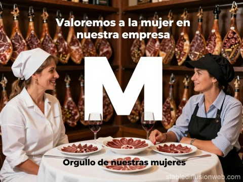 Women Valued in Ham Company with Proud Presentation