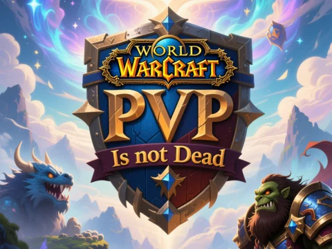 World of Warcraft PvP Is Not Dead Shield Emblem